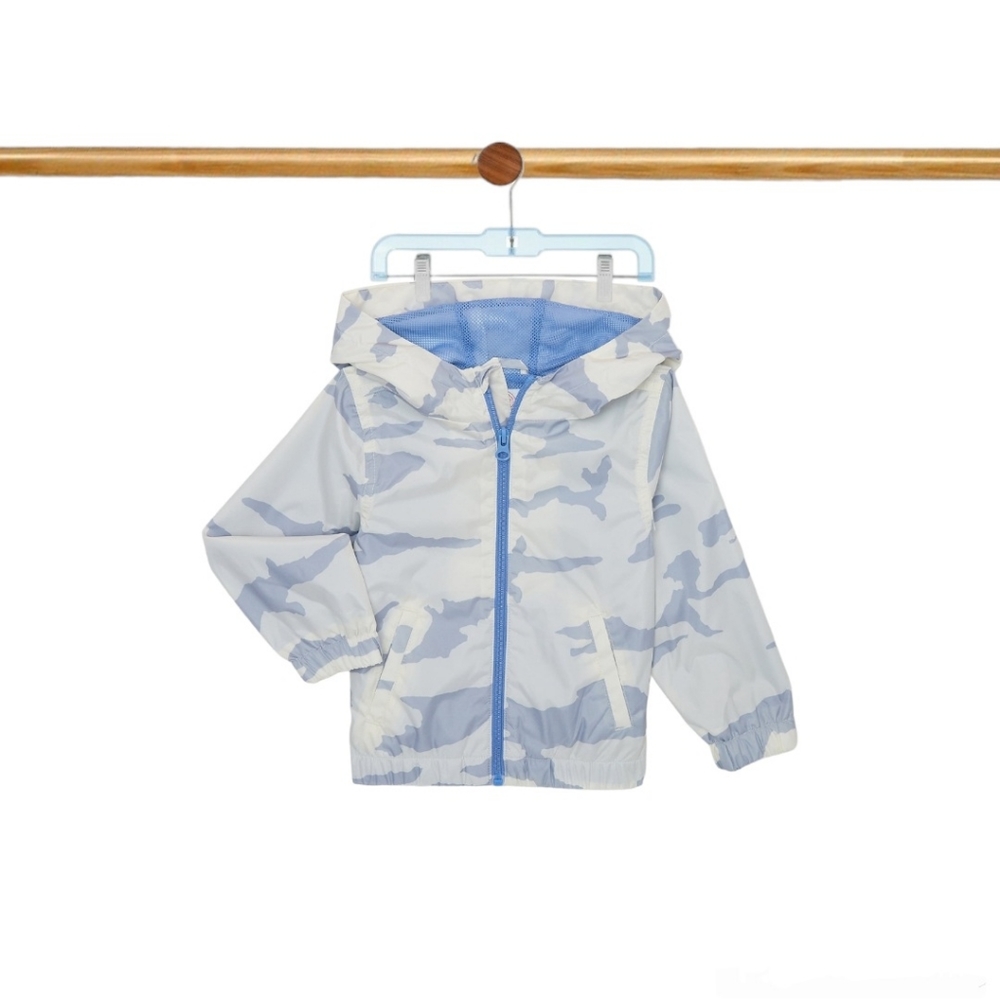 Kid's Lightweight Windbreaker Camo Jacket